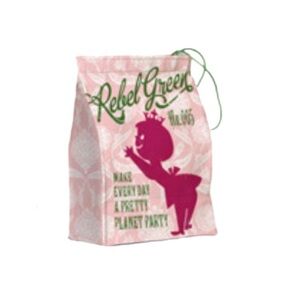 REBEL GREENS Organic Canvas Reusable Lunch Sack